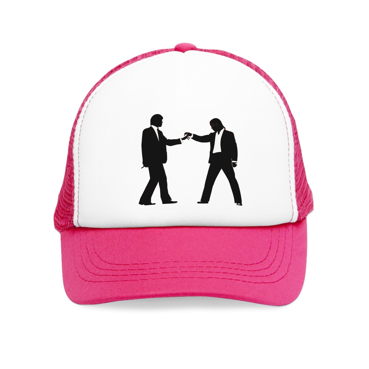 "Street Snapback" - Vintage Plain Snap-Back Trucker Cap