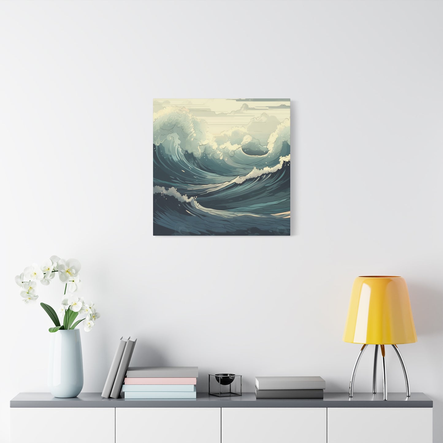 Sea Flow Art - Canvas
