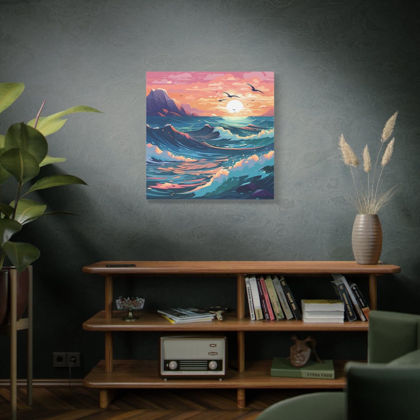 Oceanic Waveforms - Canvas