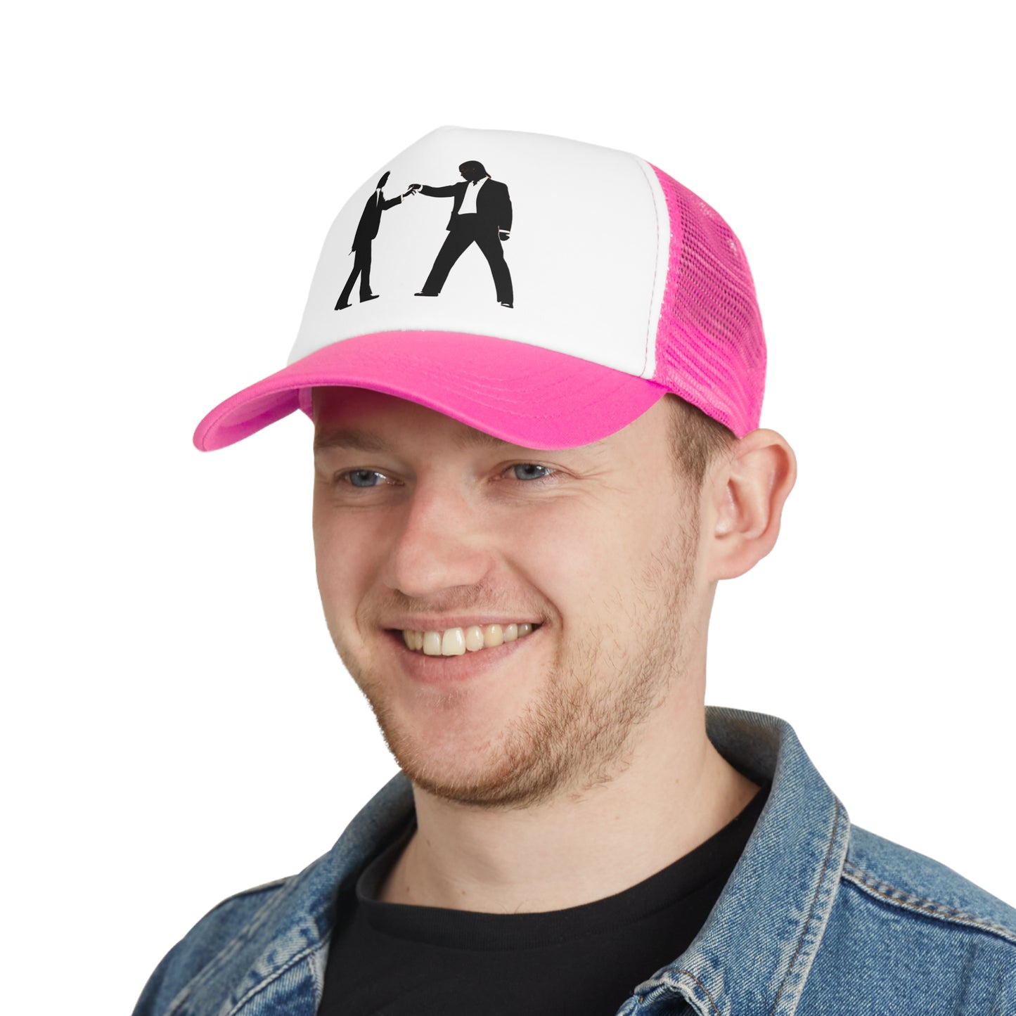 "Street Snapback" - Vintage Plain Snap-Back Trucker Cap