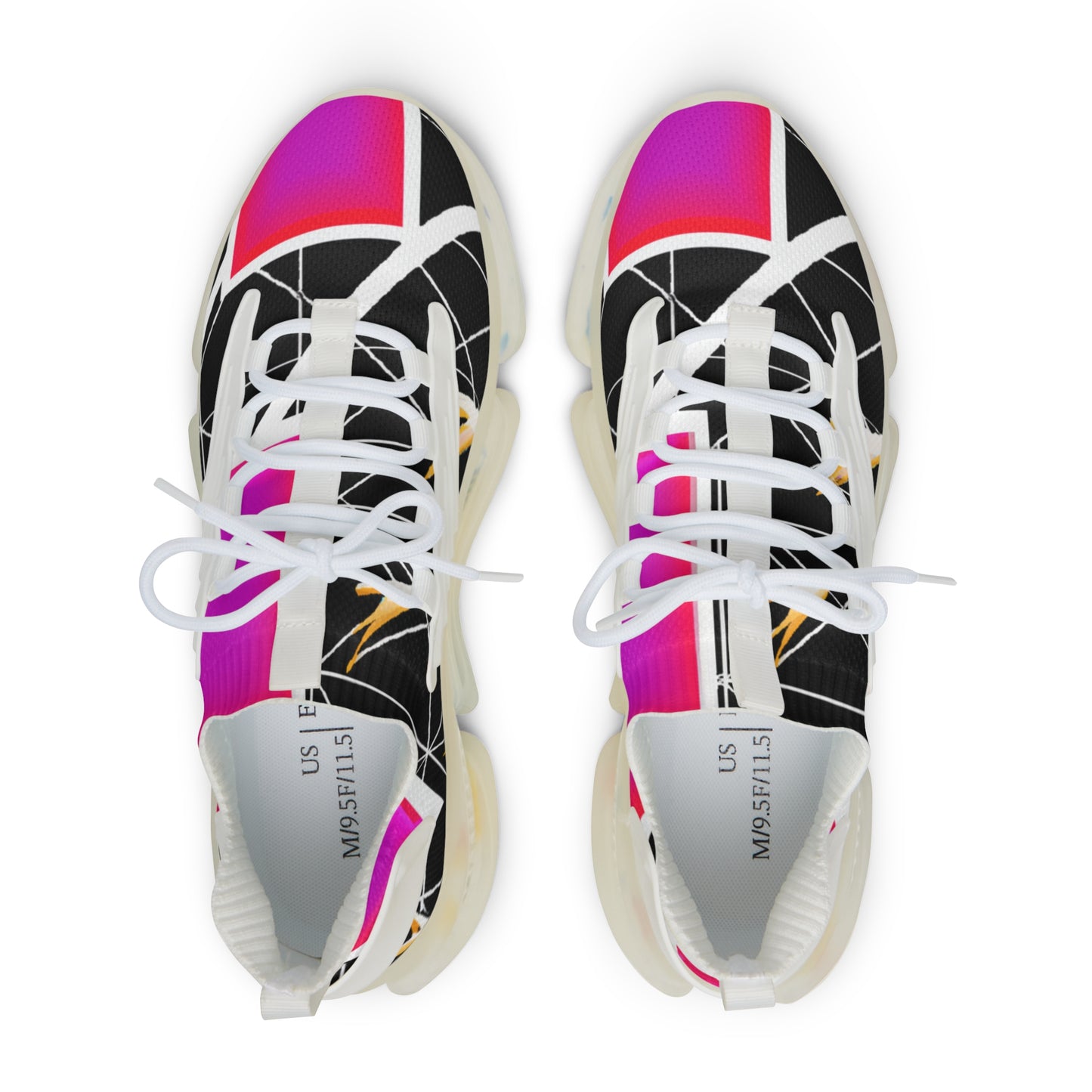 "Neon Nights: The Retro 80s Inspired Sneaker for Bold and Bright Athletes" - Shoes Athletic Tennis Sneakers Sports Walking Shoes