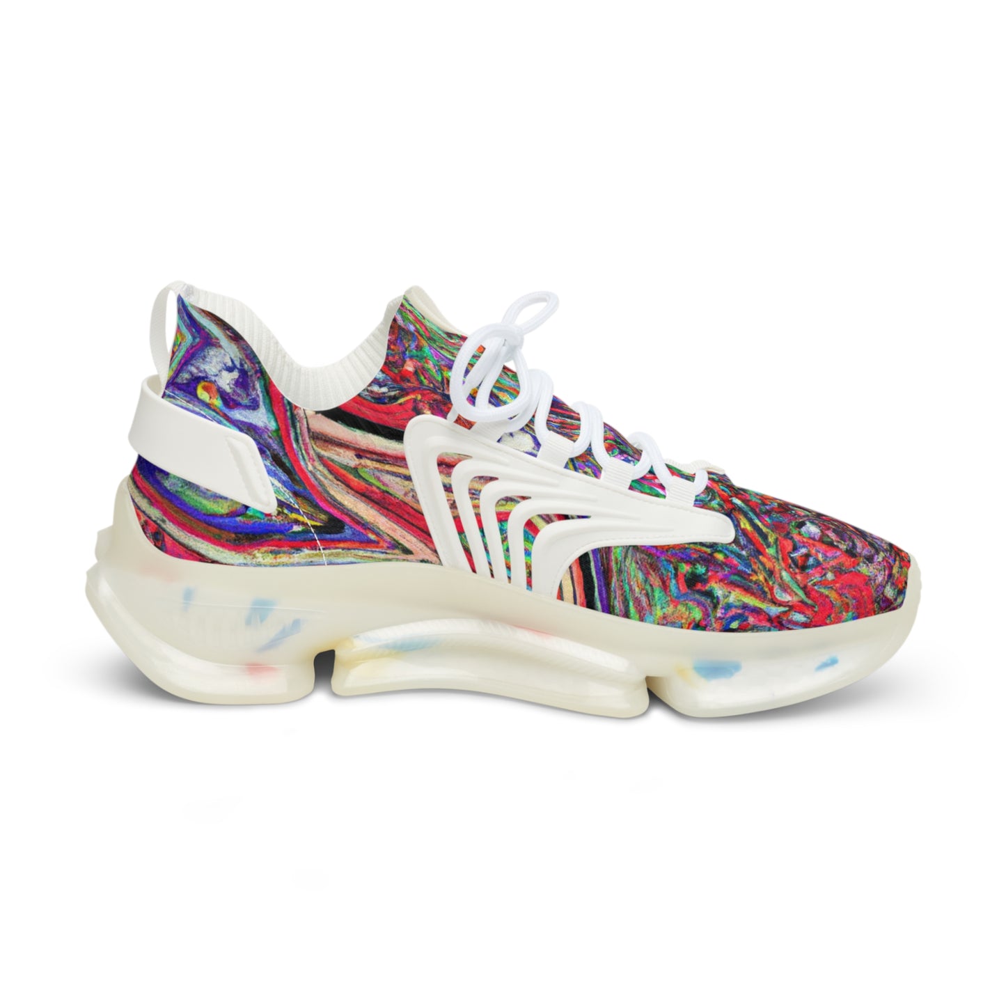 "Paisley Jewel Run: The Vibrant Sneaker with a Touch of Elegance" - Shoes Athletic Tennis Sneakers Sports Walking Shoes