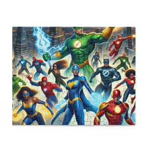 "Heroic Puzzle" - Jigsaw Puzzle Family Game