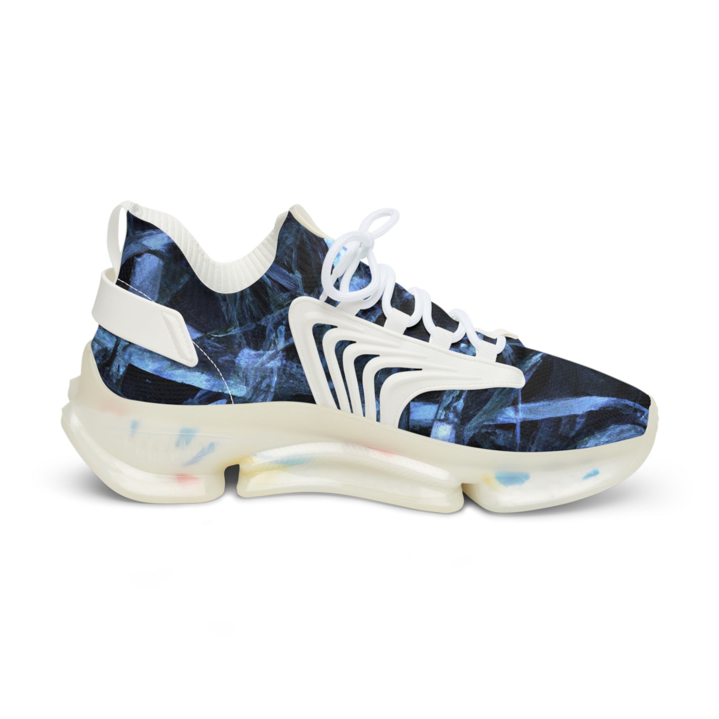 "Introducing the Glassbreakers: Abstract Shattered Glass Inspired Sports Sneakers - A Bold and Daring Design for Ultimate Performance!" - Shoes Athletic Tennis Sneakers Sports Walking Shoes