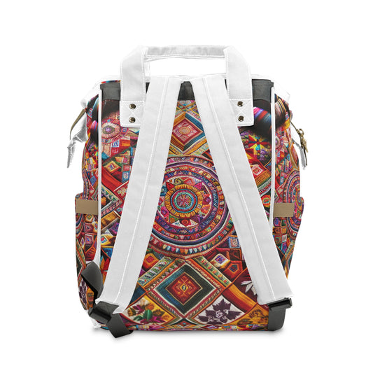 "Highland Hues Backpack" - Laptop Backpack Rucksack Bag for Men Women, Water Resistant