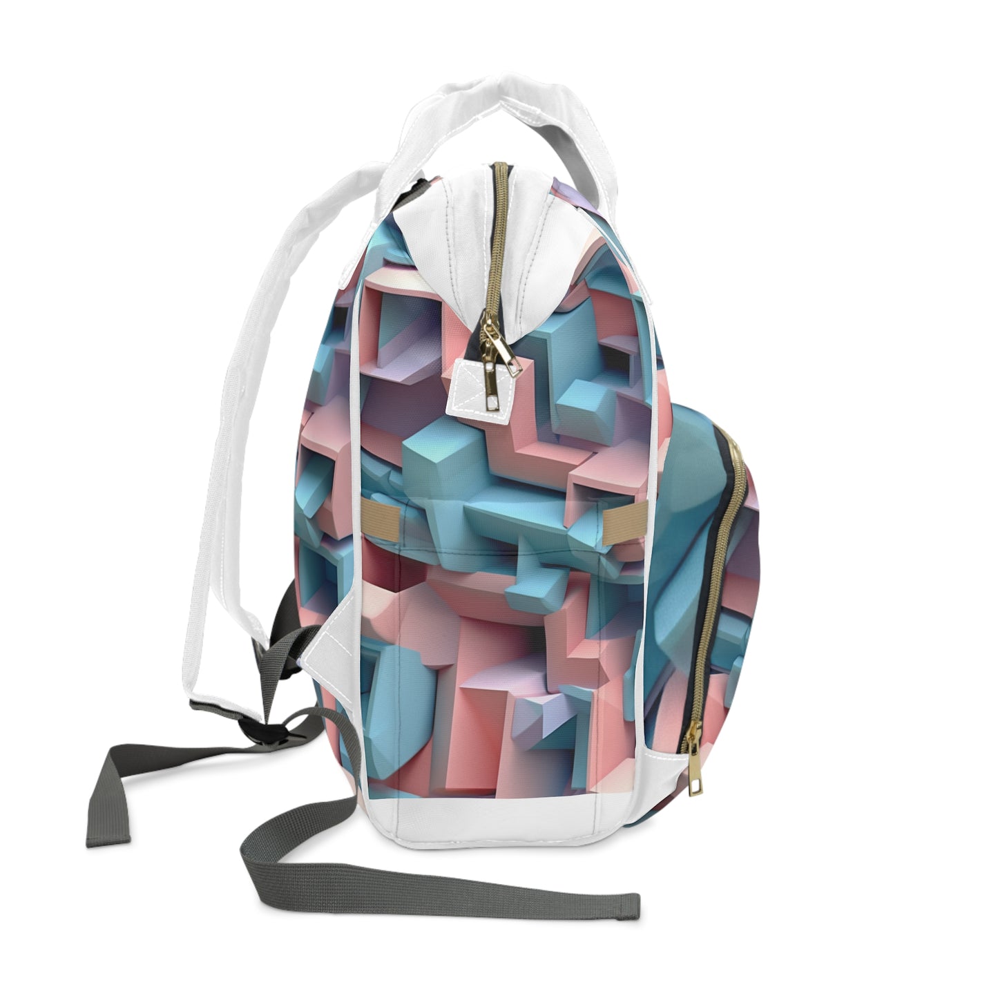 Modern Floral Bag - Backpack