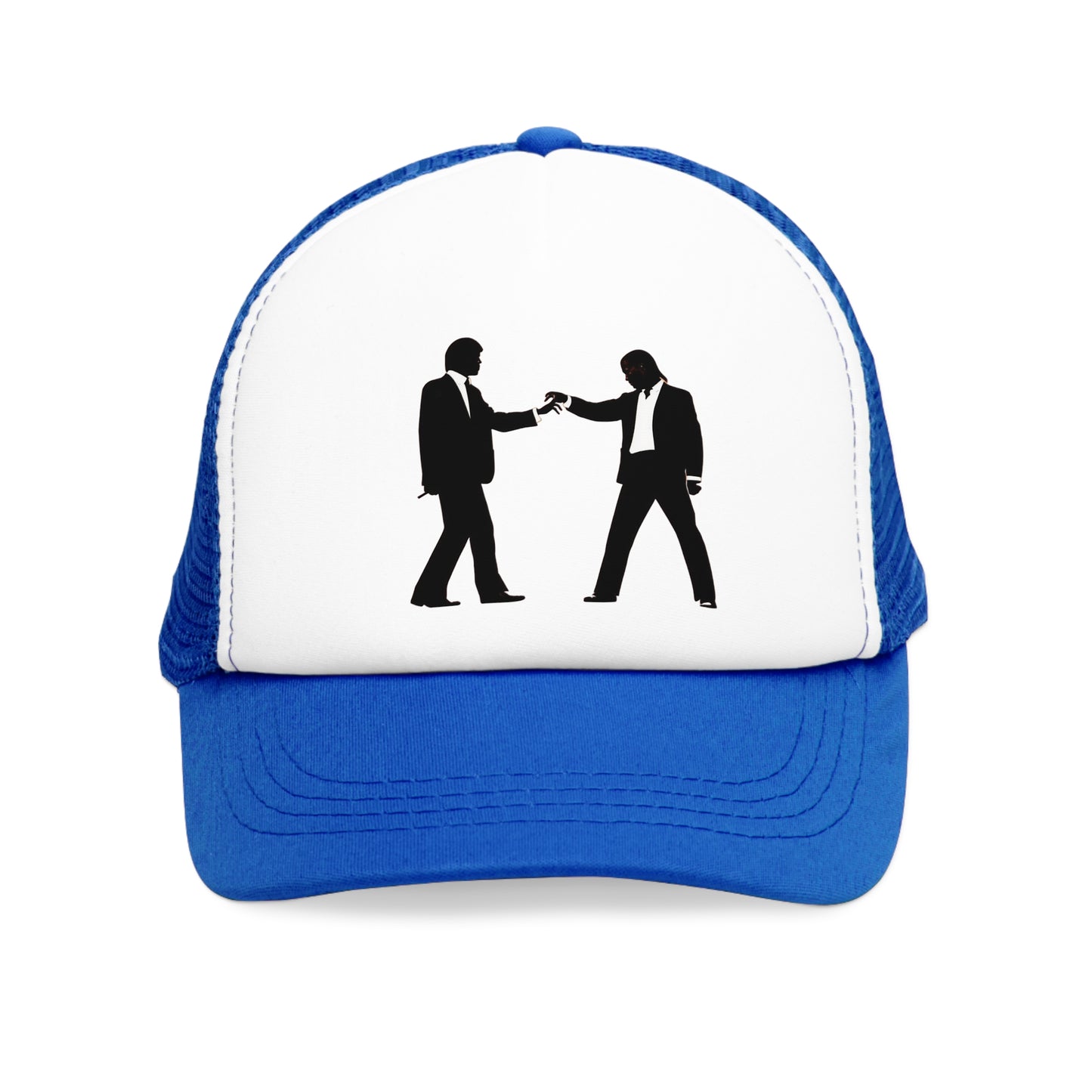 "Street Snapback" - Vintage Plain Snap-Back Trucker Cap