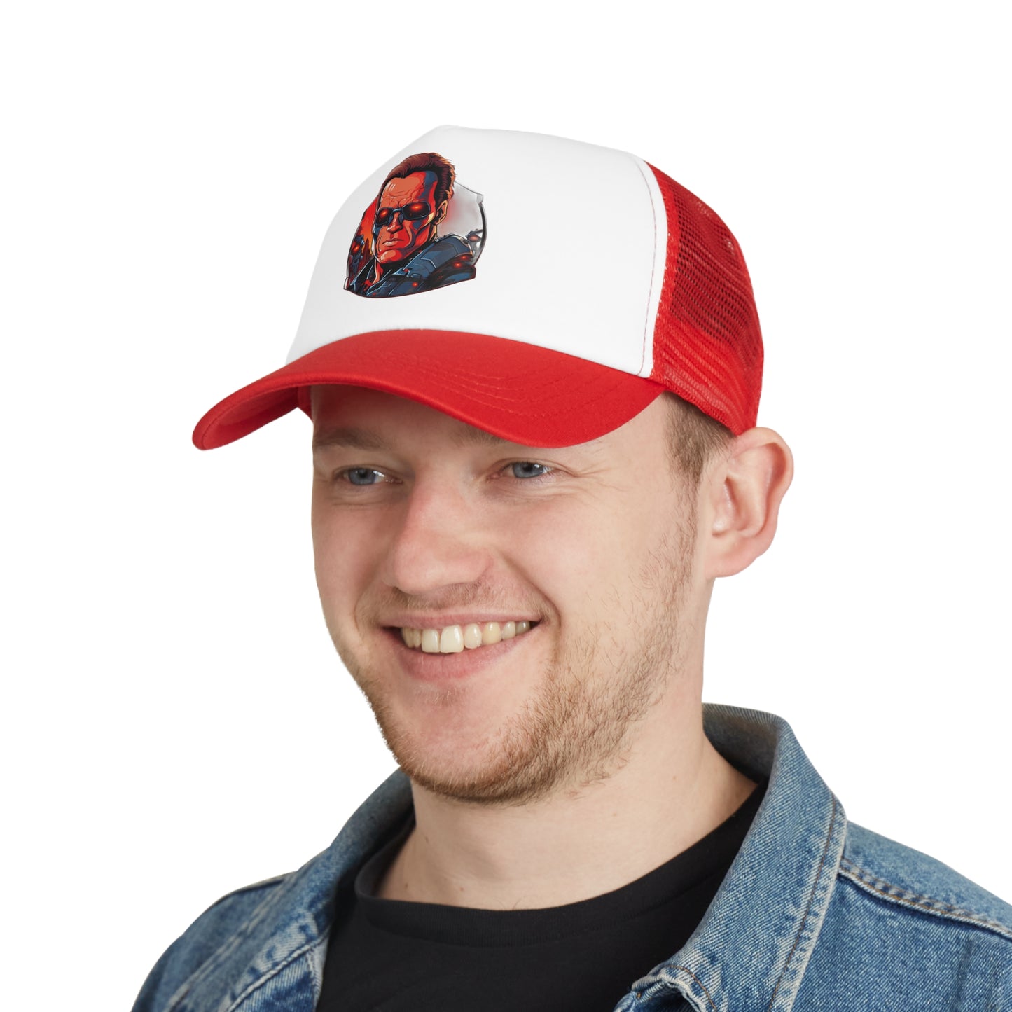 "Graffiti Cap" - Vintage Plain Snap-Back Trucker Cap