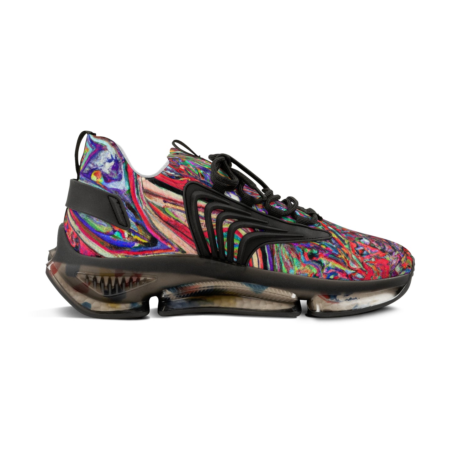 "Paisley Jewel Run: The Vibrant Sneaker with a Touch of Elegance" - Shoes Athletic Tennis Sneakers Sports Walking Shoes