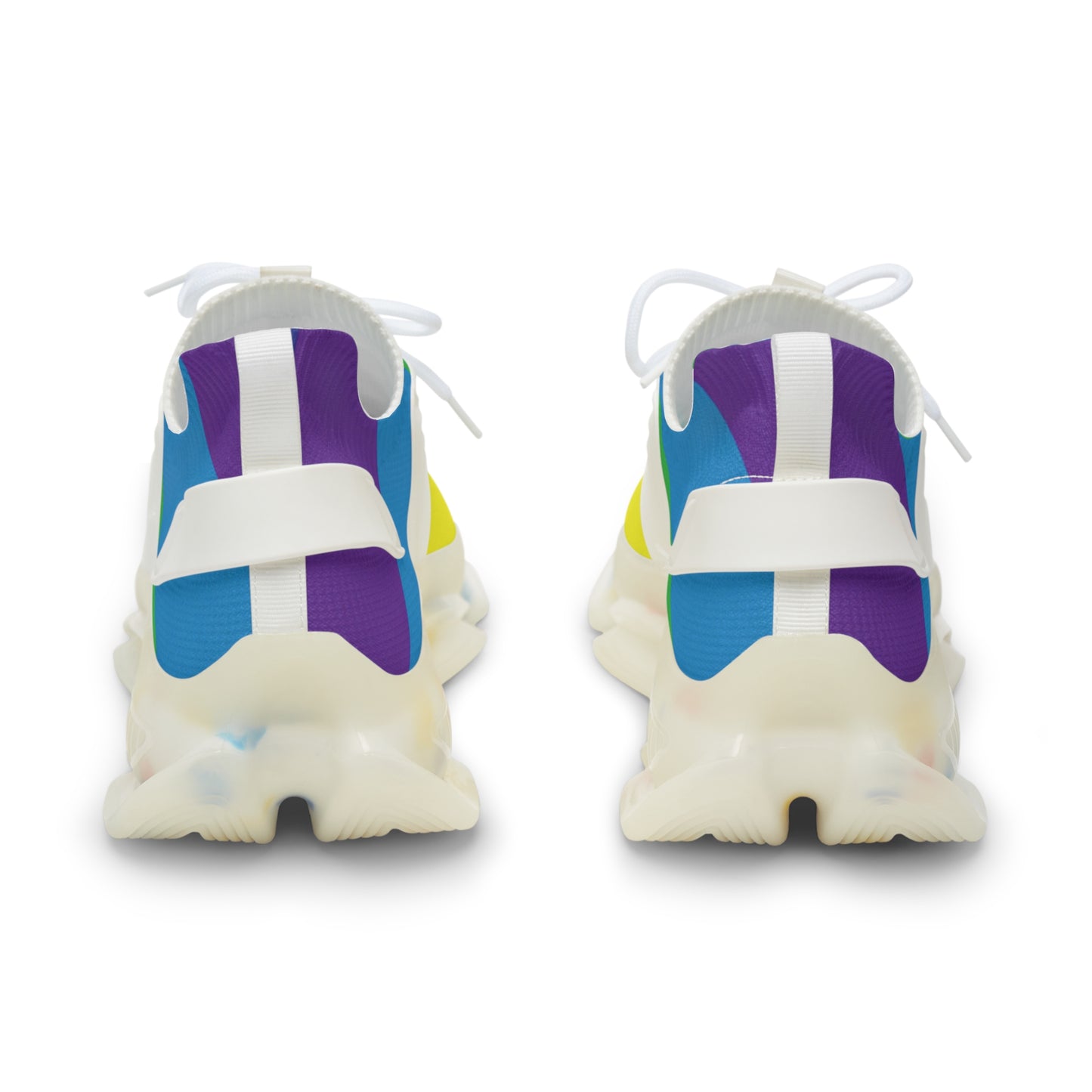 "Stride in Style with the Rainbow Rush: A Bold and Vibrant Gradient Sneaker for the Modern Athlete" - Shoes Athletic Tennis Sneakers Sports Walking Shoes