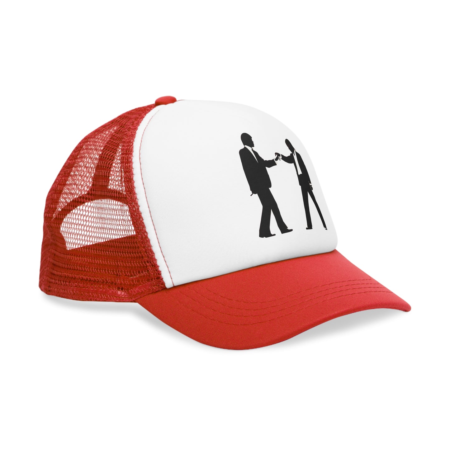 "Street Snapback" - Vintage Plain Snap-Back Trucker Cap