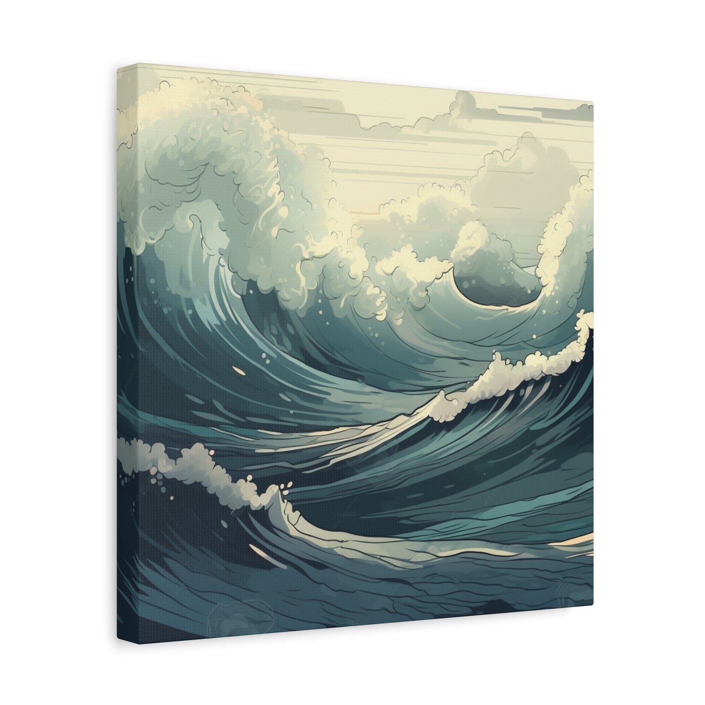 Sea Flow Art - Canvas
