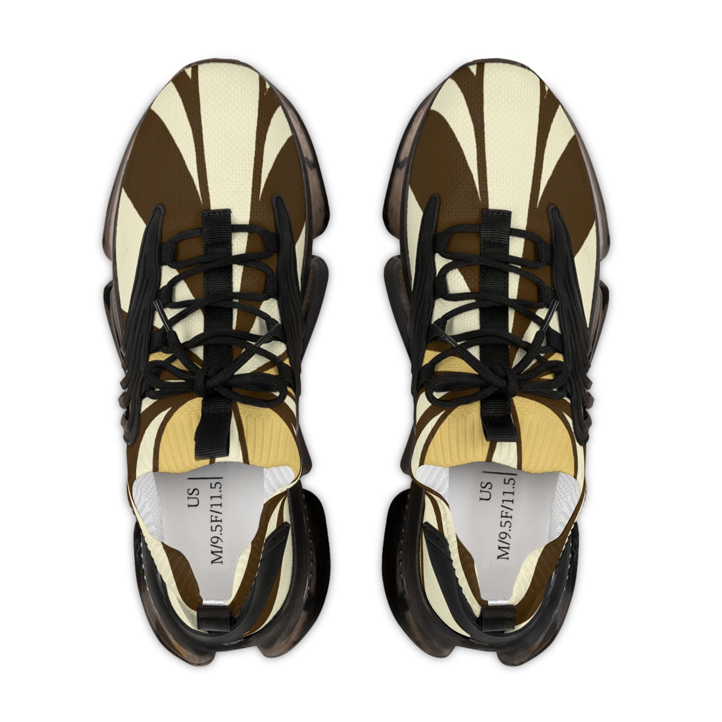 "Deco Dazzle: Metallic Accented Sports Sneaker with Art Deco-inspired Motifs" - Shoes Athletic Tennis Sneakers Sports Walking Shoes