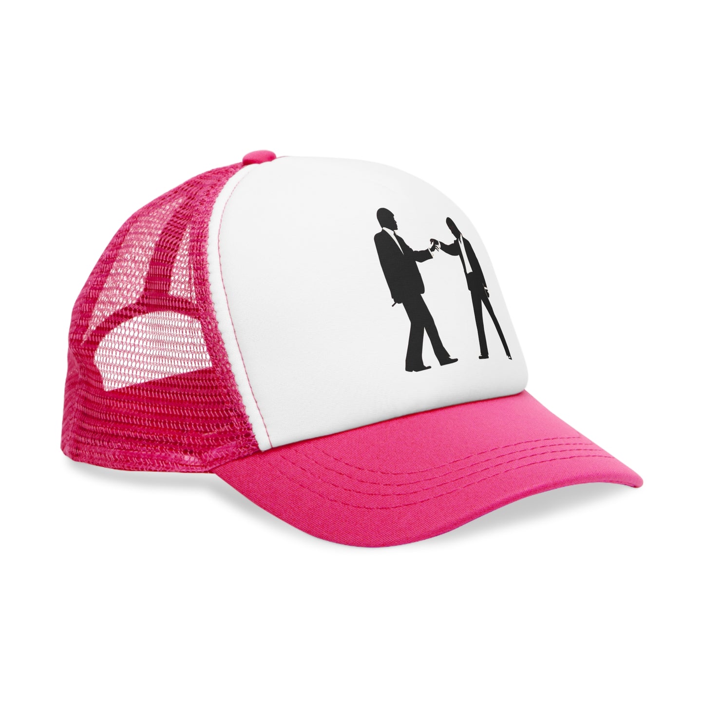 "Street Snapback" - Vintage Plain Snap-Back Trucker Cap