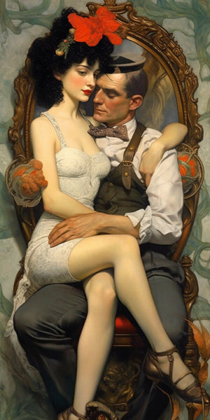 Elegant Repose - canvas