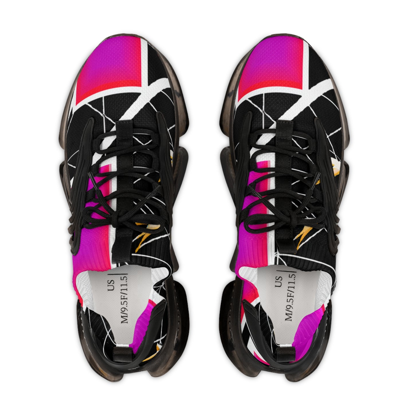 "Neon Nights: The Retro 80s Inspired Sneaker for Bold and Bright Athletes" - Shoes Athletic Tennis Sneakers Sports Walking Shoes