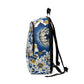 Floral Fusion Backpack - Laptop Backpack Rucksack Bag for Men Women, Water Resistant
