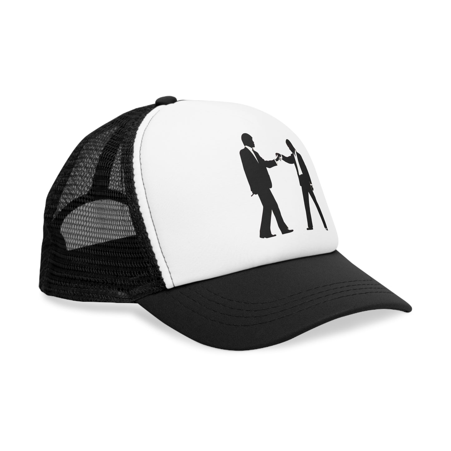 "Street Snapback" - Vintage Plain Snap-Back Trucker Cap