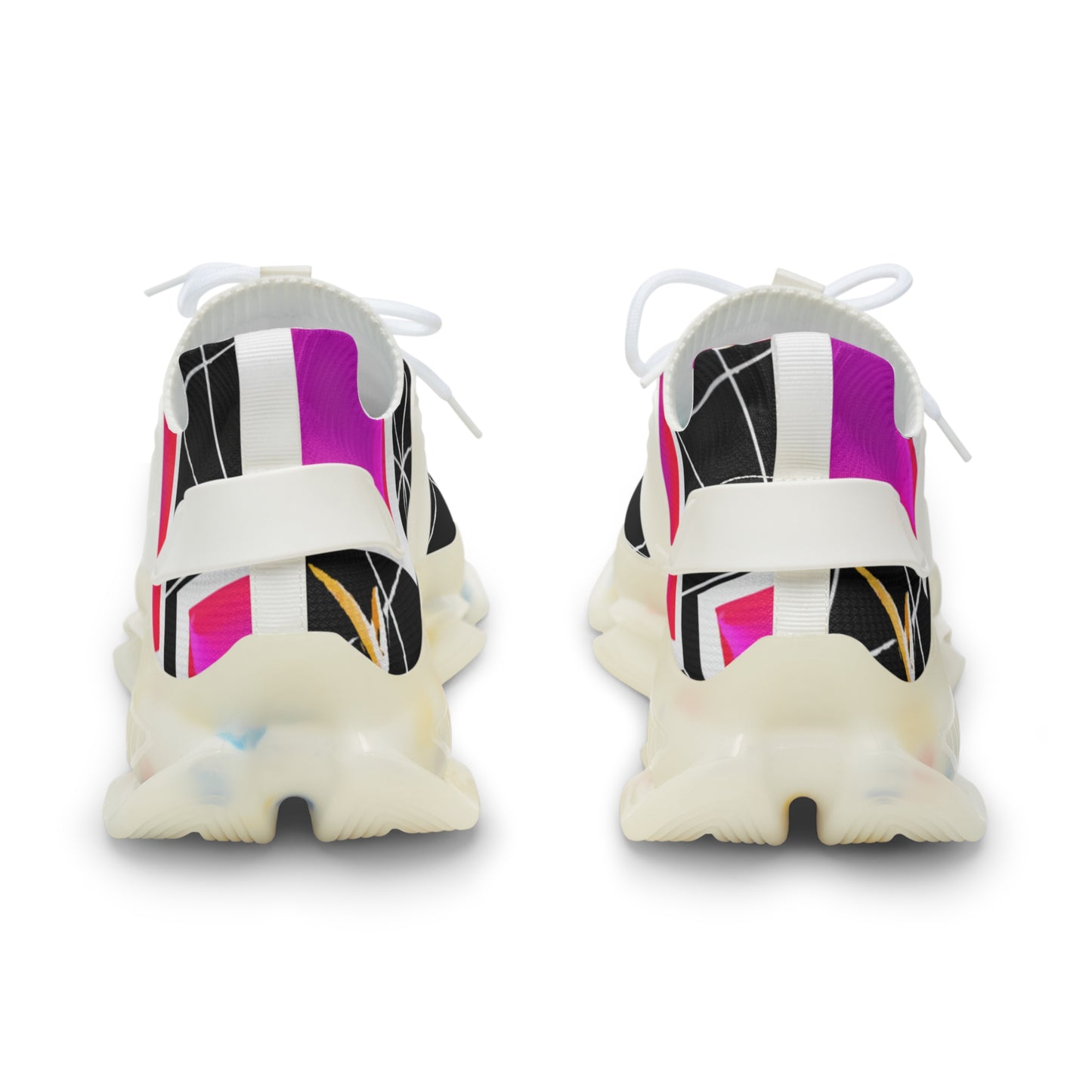 "Neon Nights: The Retro 80s Inspired Sneaker for Bold and Bright Athletes" - Shoes Athletic Tennis Sneakers Sports Walking Shoes