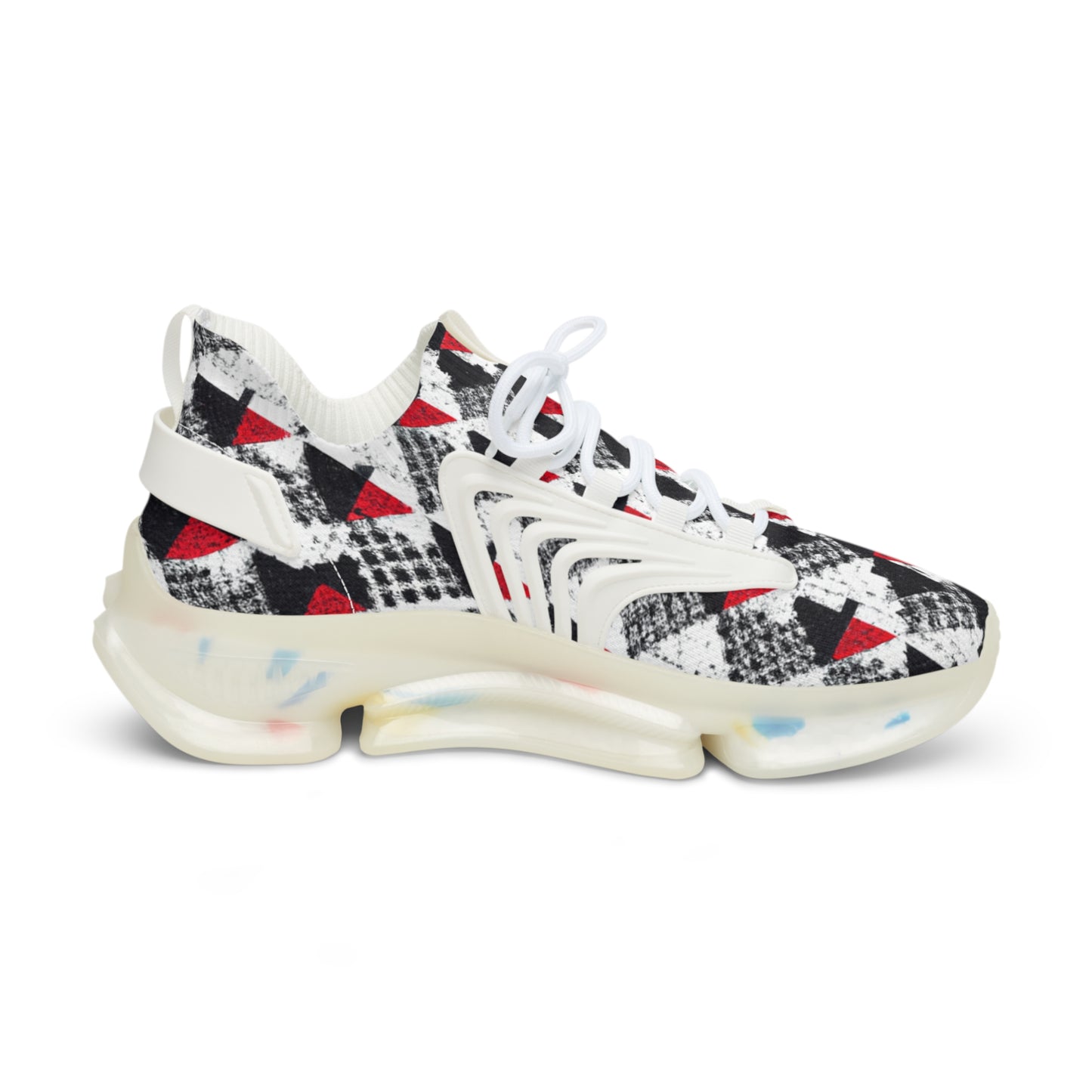 "Introducing the Ultimate Fusion: Houndstooth Havoc Sneakers - The Perfect Blend of Timeless Pattern and Contemporary Style!" - Shoes Athletic Tennis Sneakers Sports Walking Shoes