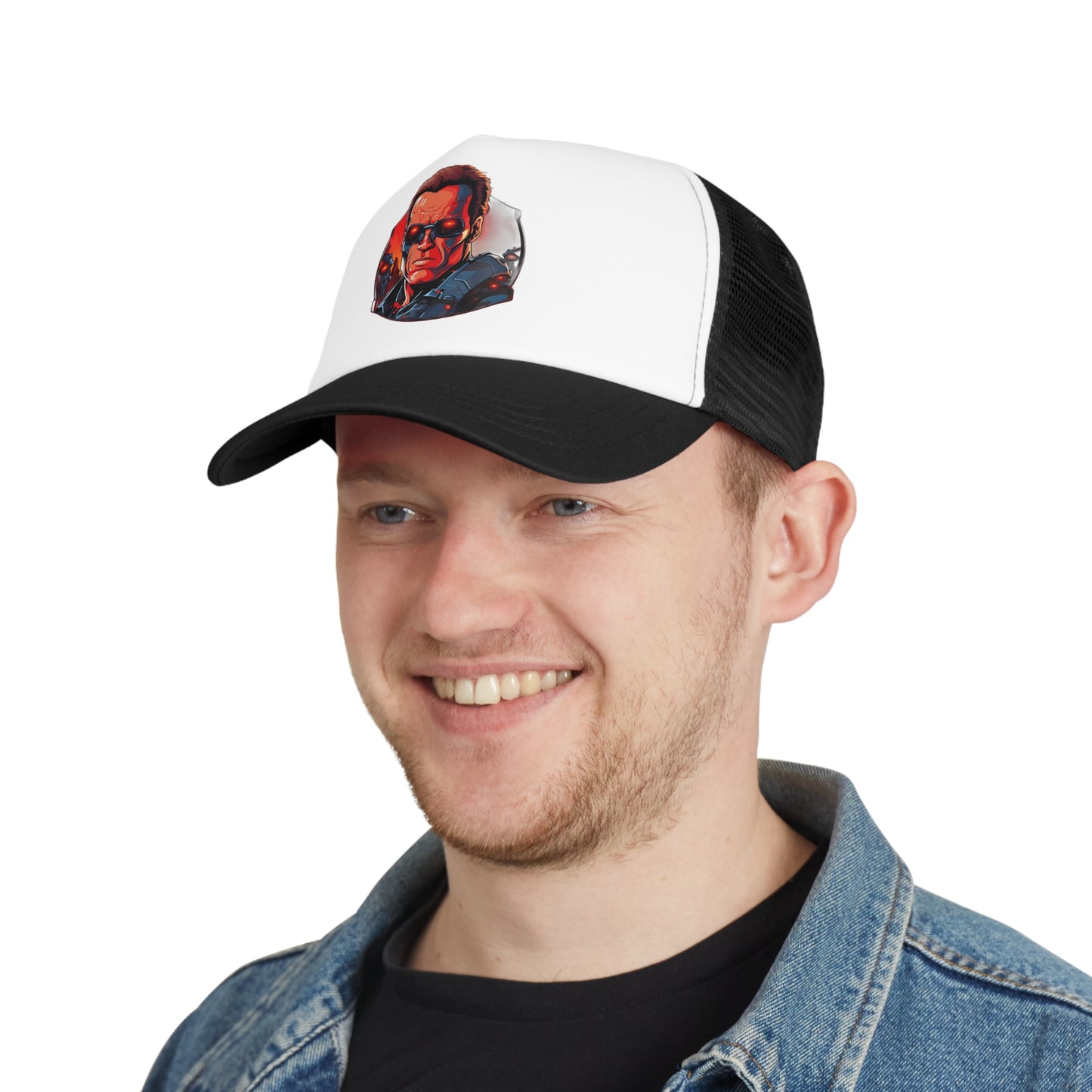 "Graffiti Cap" - Vintage Plain Snap-Back Trucker Cap
