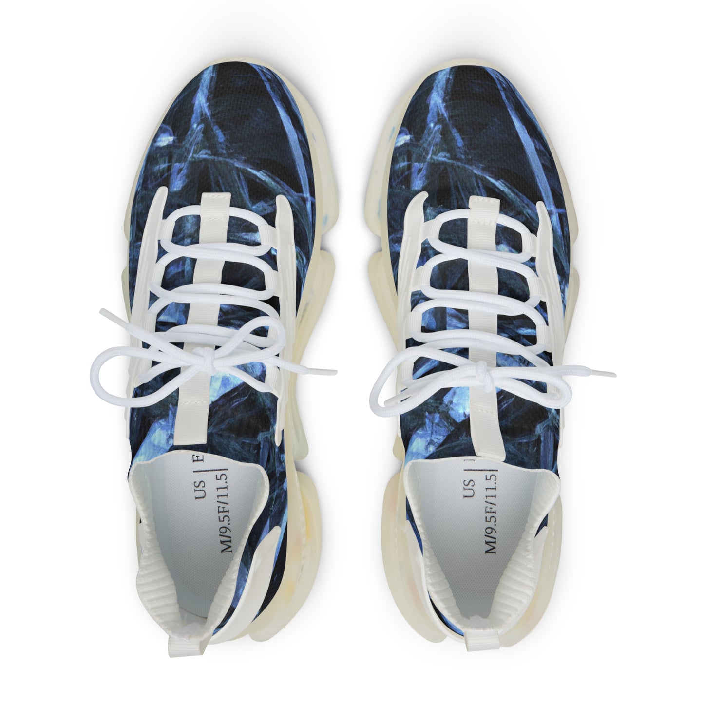 "Introducing the Glassbreakers: Abstract Shattered Glass Inspired Sports Sneakers - A Bold and Daring Design for Ultimate Performance!" - Shoes Athletic Tennis Sneakers Sports Walking Shoes