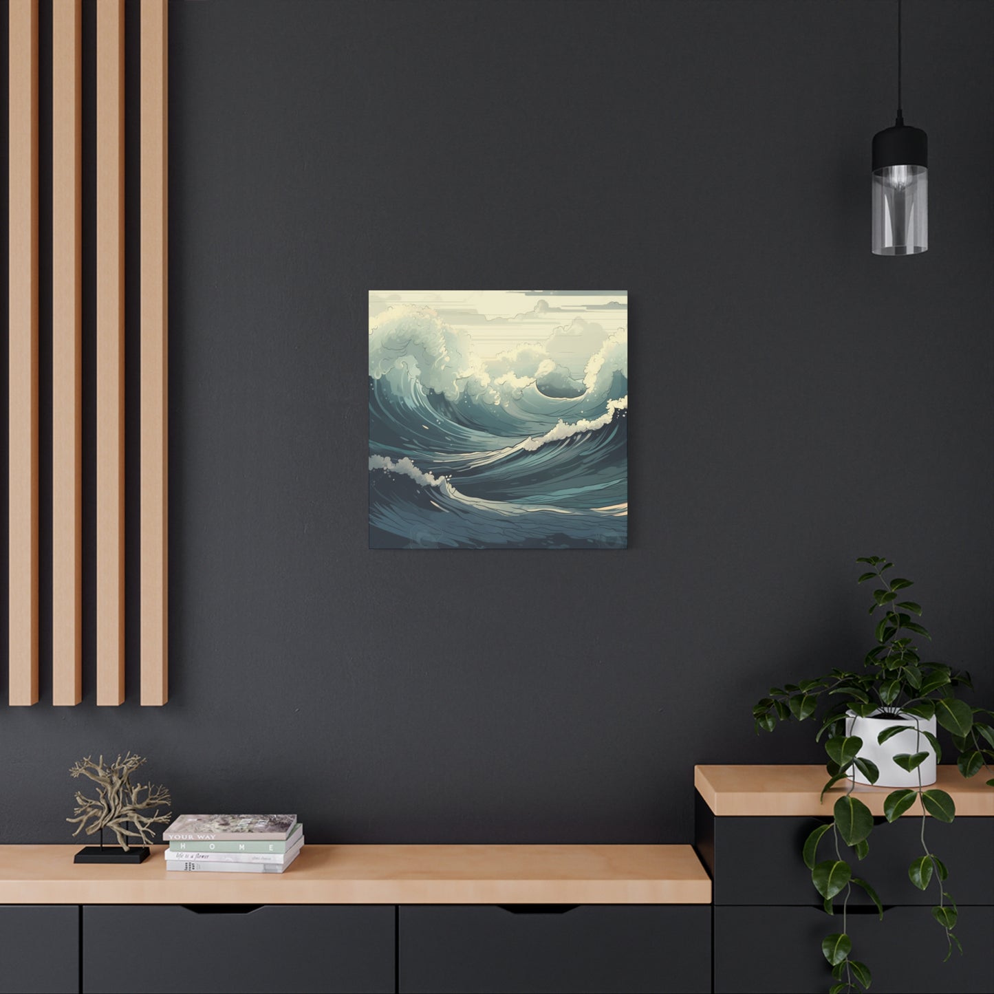 Sea Flow Art - Canvas
