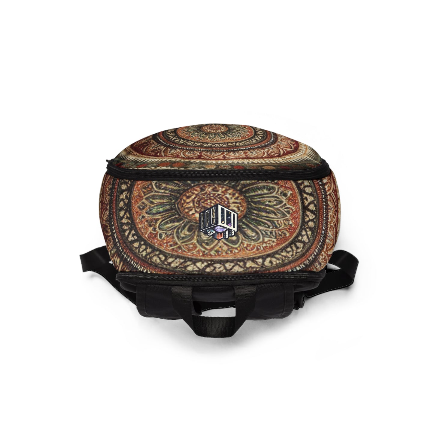Mandala Tassel Pack - Laptop Backpack Rucksack Bag for Men Women, Water Resistant