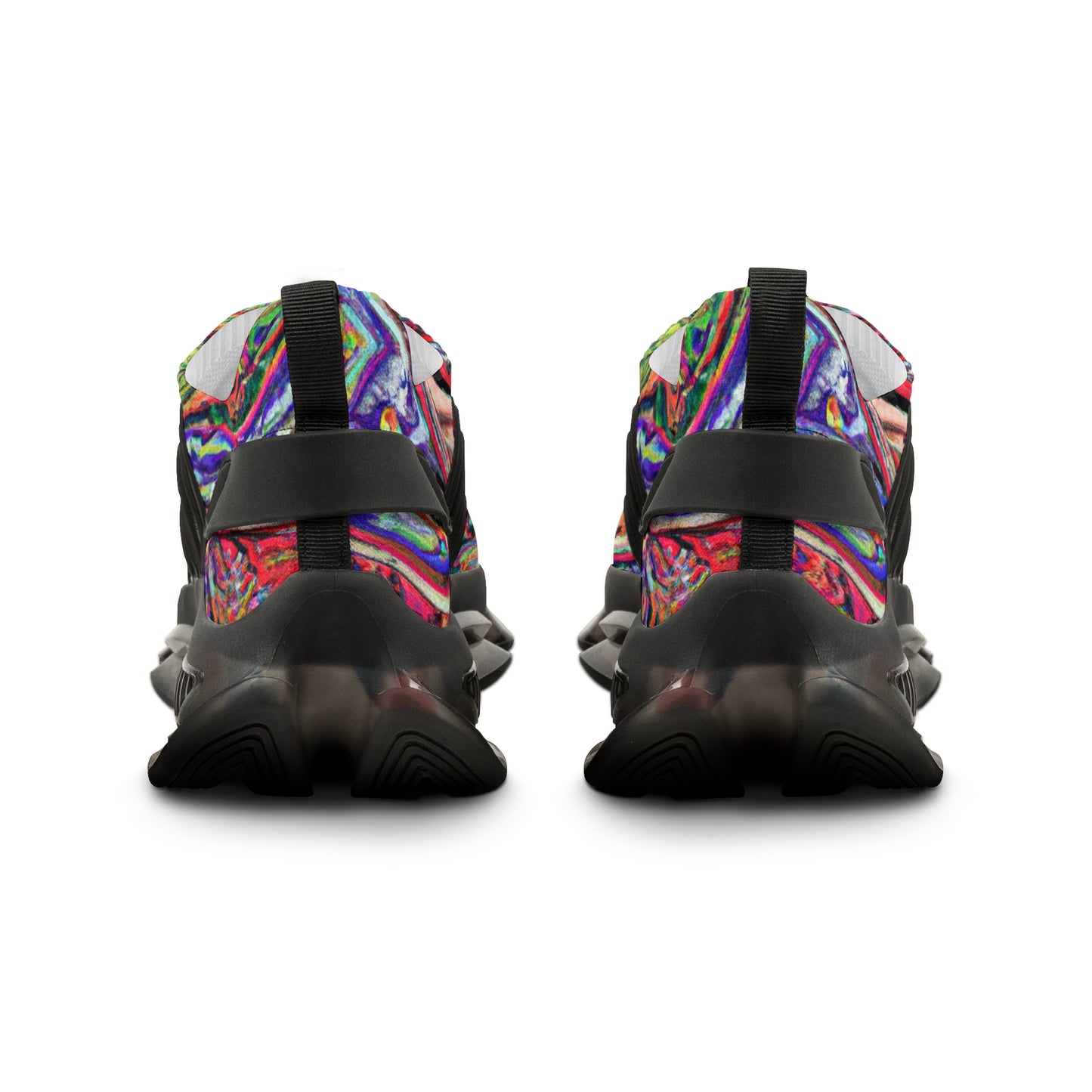 "Paisley Jewel Run: The Vibrant Sneaker with a Touch of Elegance" - Shoes Athletic Tennis Sneakers Sports Walking Shoes