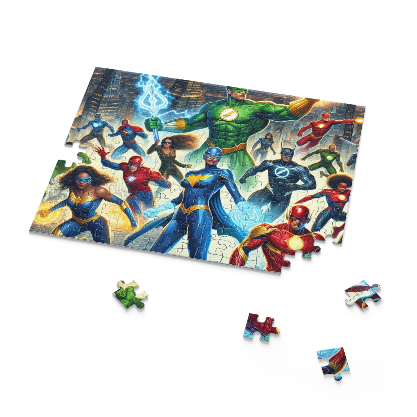 "Heroic Puzzle" - Jigsaw Puzzle Family Game