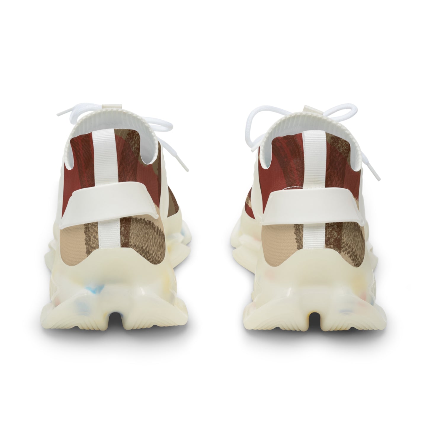 "Rustic Checkmate: The Ultimate Plaid-Inspired Sports Sneaker" - Shoes Athletic Tennis Sneakers Sports Walking Shoes