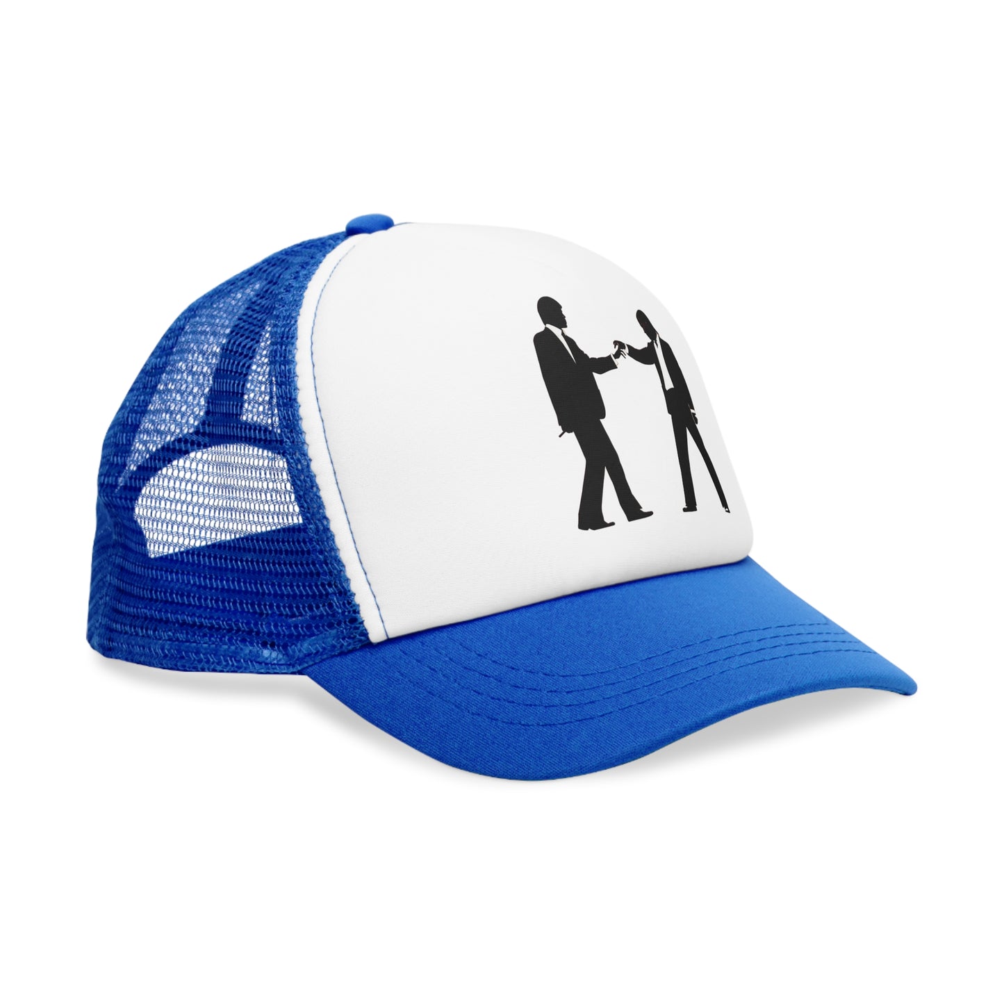 "Street Snapback" - Vintage Plain Snap-Back Trucker Cap