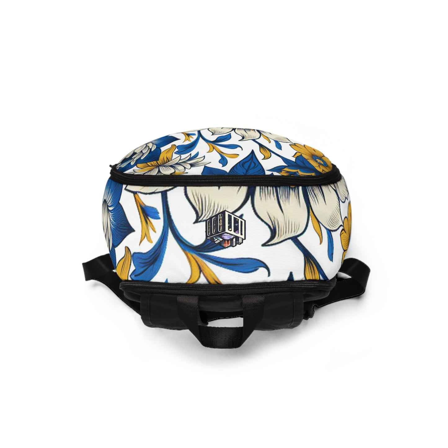 Floral Fusion Backpack - Laptop Backpack Rucksack Bag for Men Women, Water Resistant