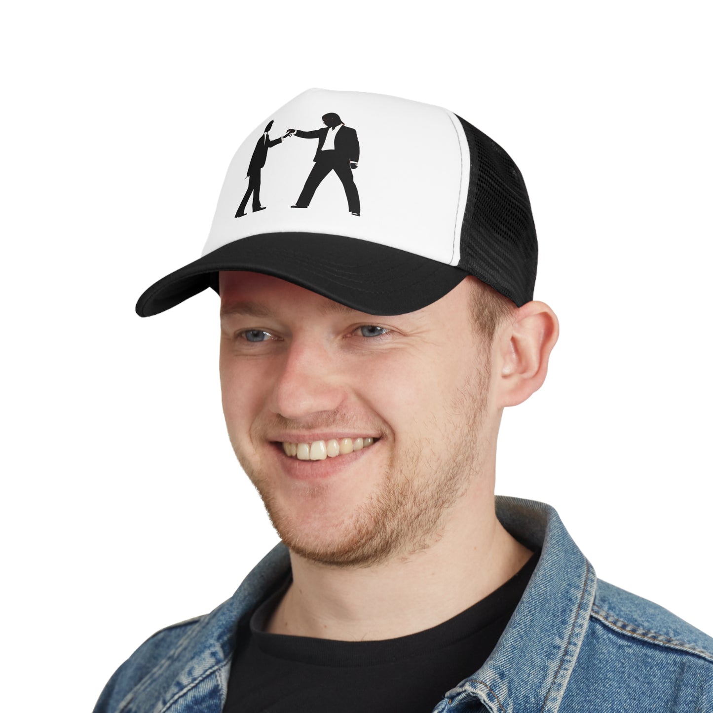 "Street Snapback" - Vintage Plain Snap-Back Trucker Cap