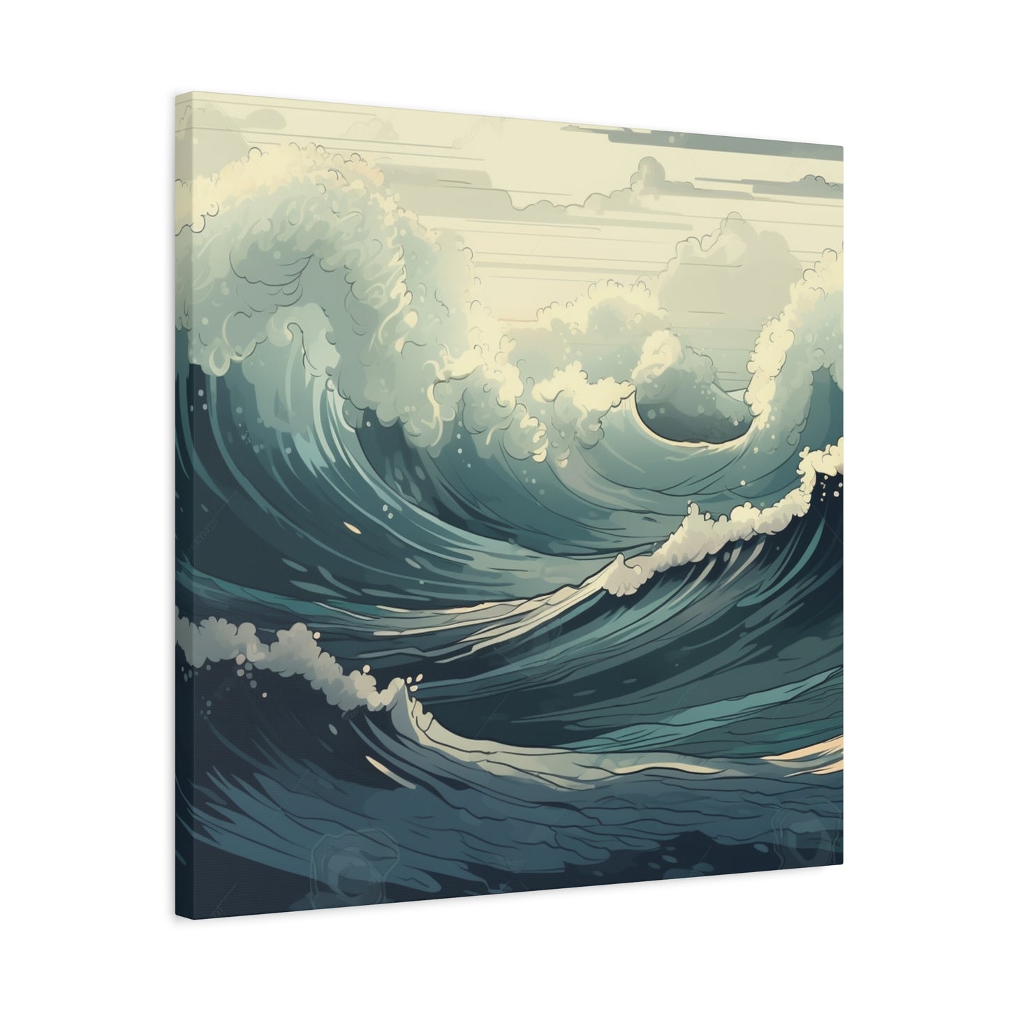 Sea Flow Art - Canvas