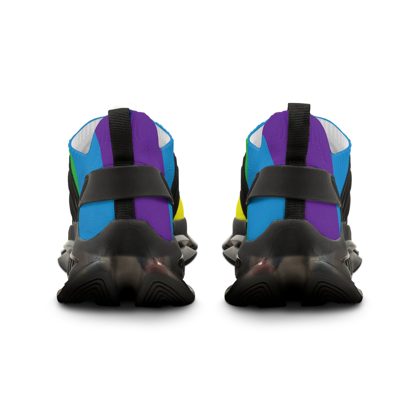 "Stride in Style with the Rainbow Rush: A Bold and Vibrant Gradient Sneaker for the Modern Athlete" - Shoes Athletic Tennis Sneakers Sports Walking Shoes