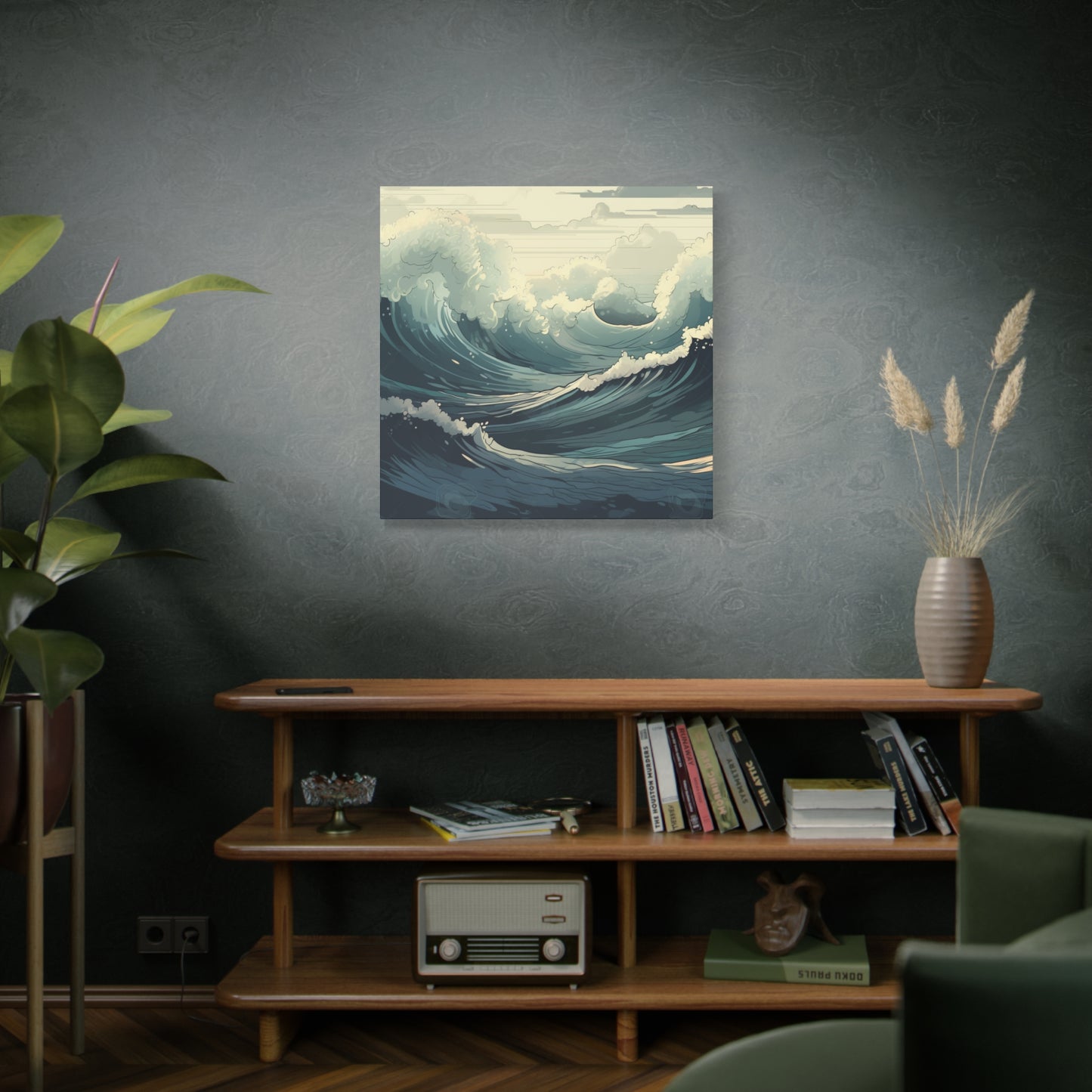 Sea Flow Art - Canvas