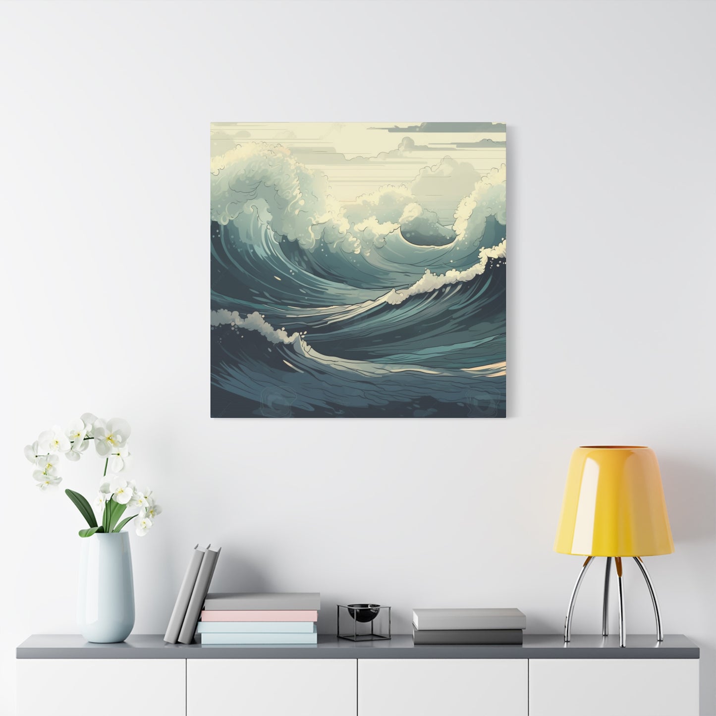 Sea Flow Art - Canvas