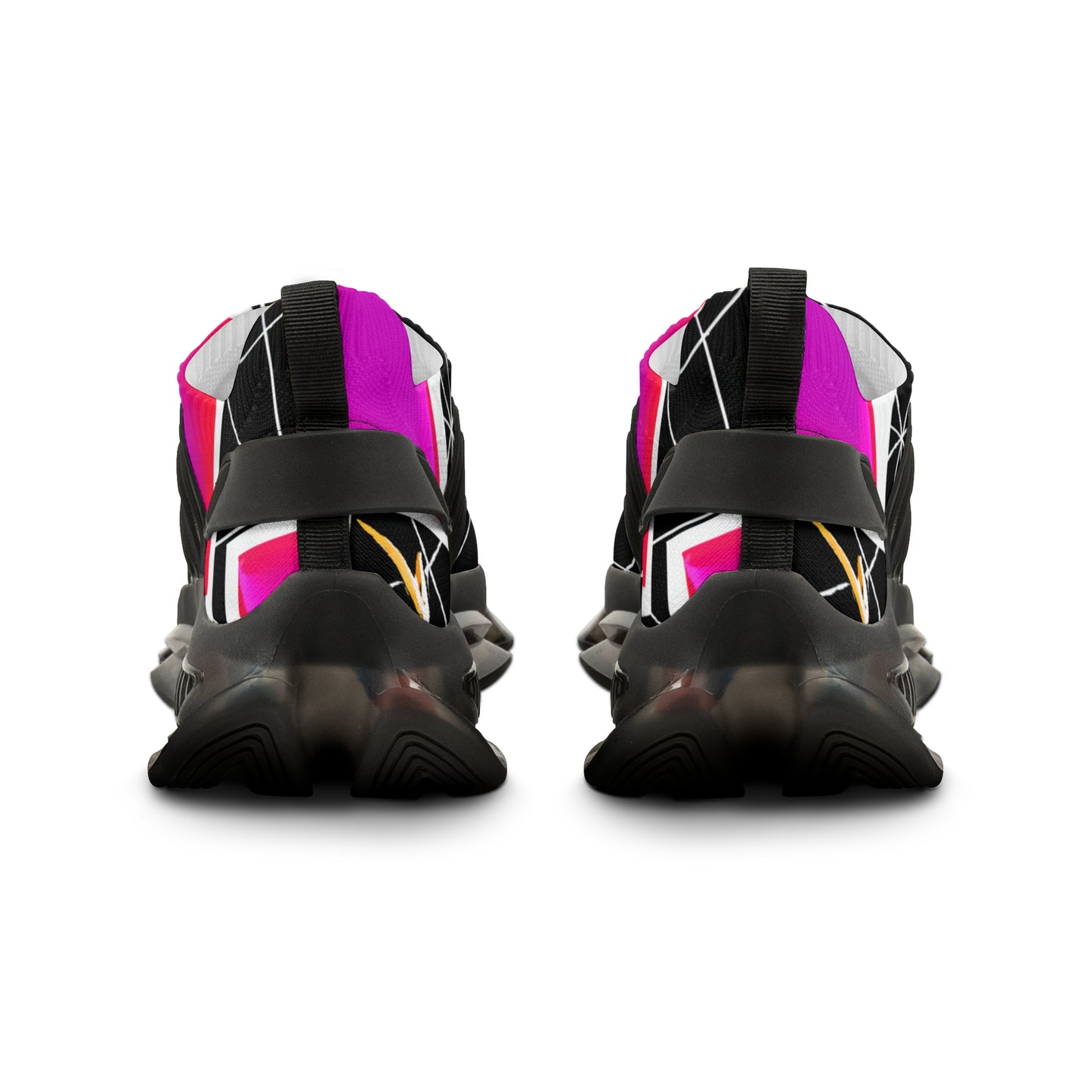 "Neon Nights: The Retro 80s Inspired Sneaker for Bold and Bright Athletes" - Shoes Athletic Tennis Sneakers Sports Walking Shoes