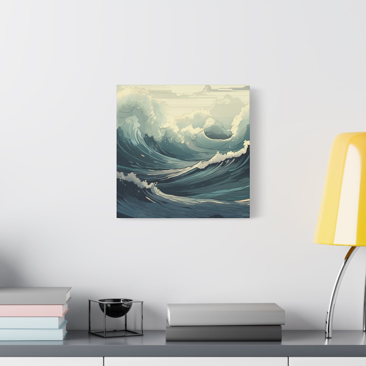 Sea Flow Art - Canvas