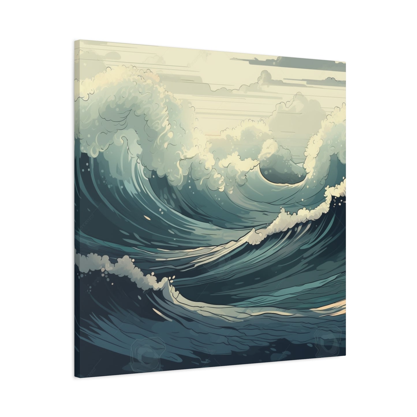 Sea Flow Art - Canvas