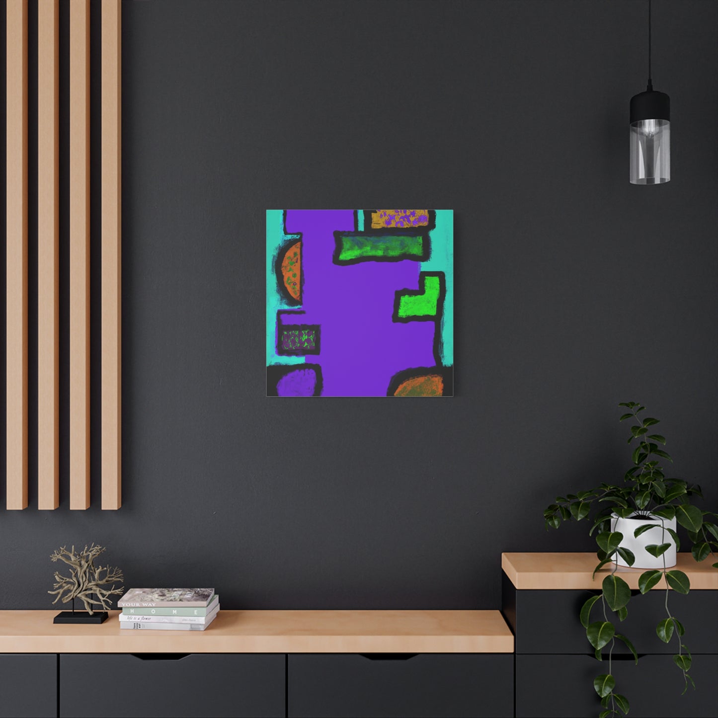 Geometric Coolness. - Canvas