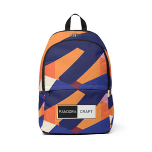 "Tri-Blend Geometric Backpack"