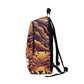 "Wild Sunset Safari" - Laptop Backpack Rucksack Bag for Men Women, Water Resistant