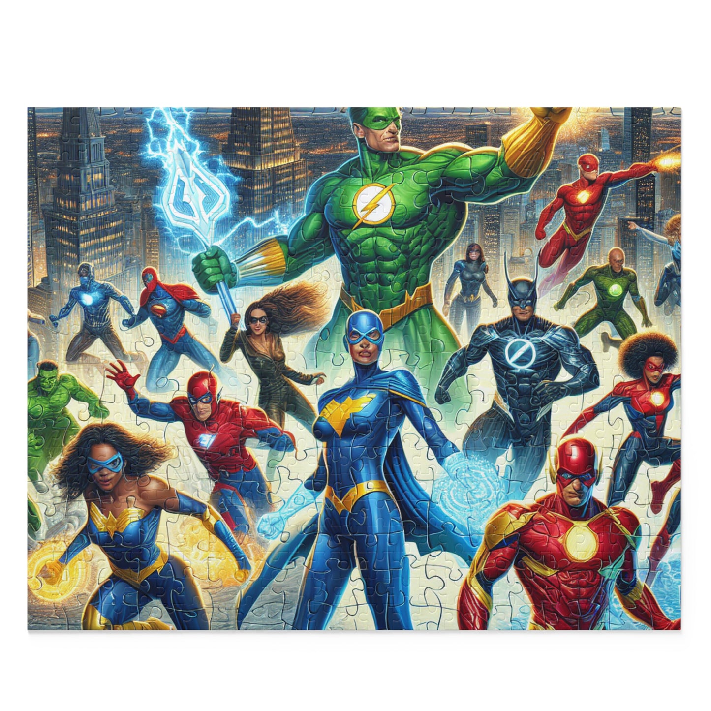 "Heroic Puzzle" - Jigsaw Puzzle Family Game