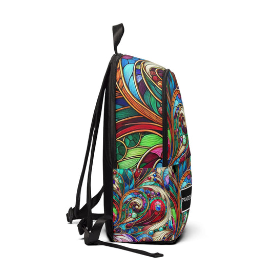 "Jewelglass Backpack" - Laptop Backpack Rucksack Bag for Men Women, Water Resistant