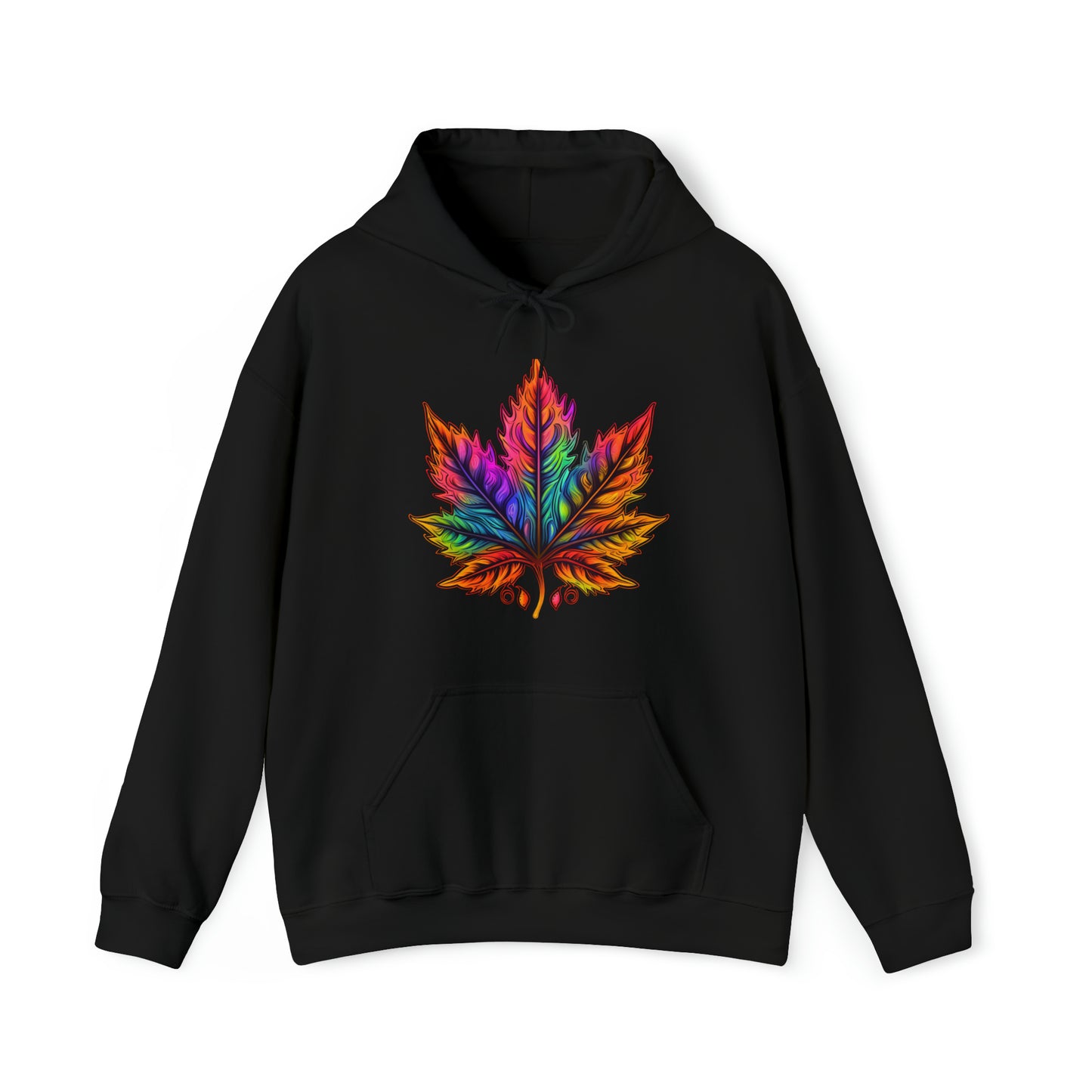 "Graffiti Chic Hoodie" - Pullover Hooded Sweatshirts Long Sleeve