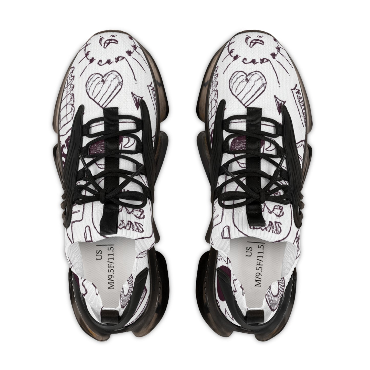 "Unleash Your Creative Side: Introducing the DoodleSole Sneaker - Where Art Meets Performance" - Shoes Athletic Tennis Sneakers Sports Walking Shoes