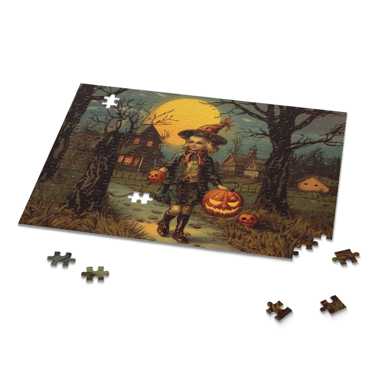 Haunted Night Puzzle - Puzzle