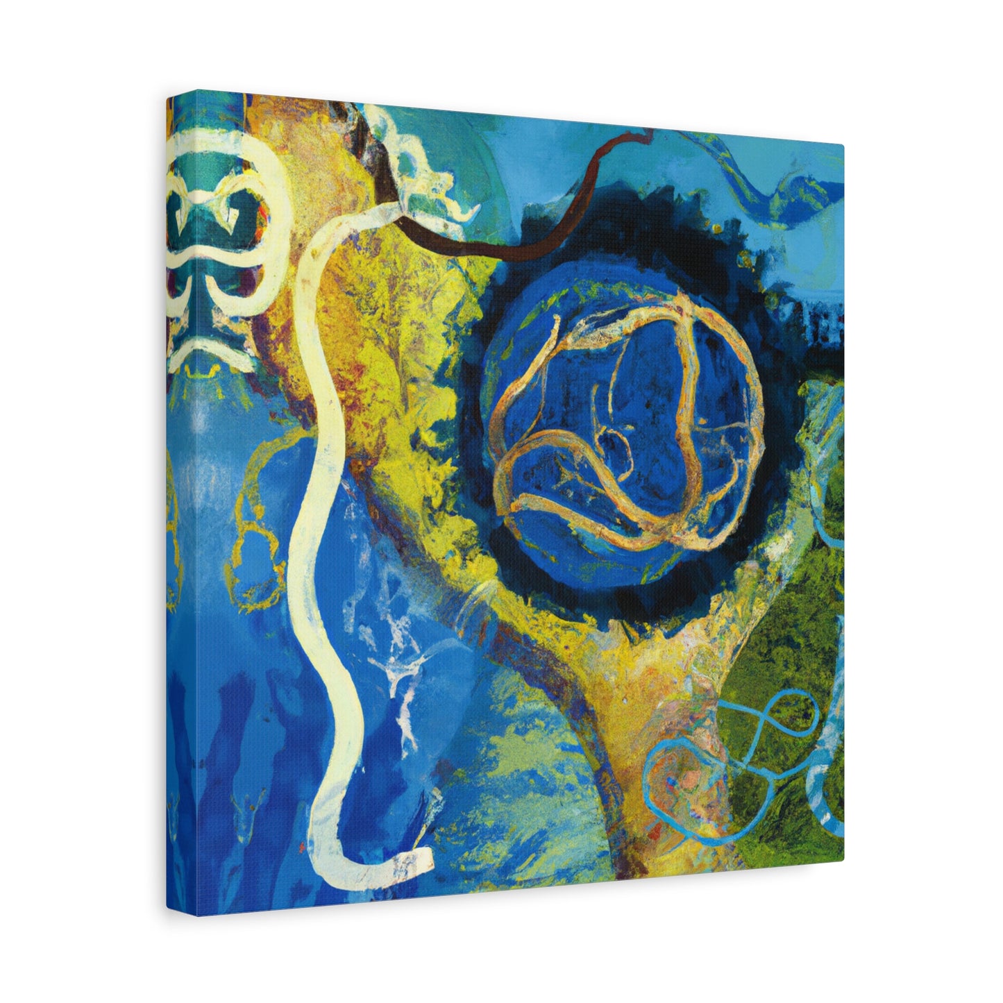 Serene Aquasphere - Canvas